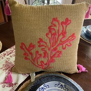Lilly Pulitzer Pottery Barn INDOOR/OUTDOOR ACCENT PILLOW 18”